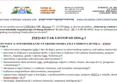 CERURA HR - Info kutak - Listopad 2026